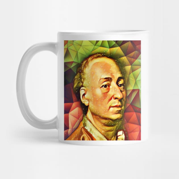 Denis Diderot Snow Portrait | Denis Diderot Artwork 15 by JustLit